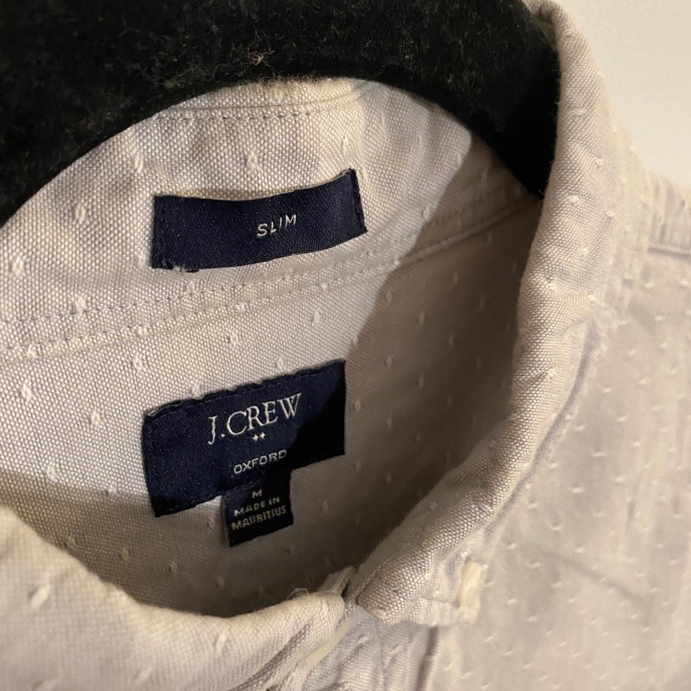 J. Crew Textured Button Down - image 3